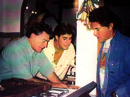 Grabación de 'Gino' Canal 13 junto a Enzo Viena y Arnaldo Andre