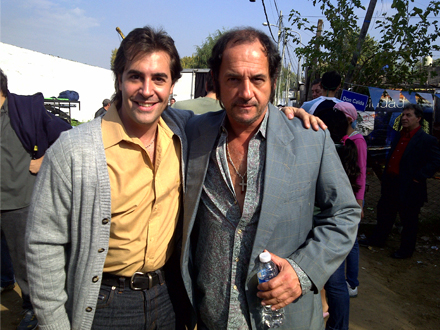 junto Julio Chavez participacion en 'El Puntero'