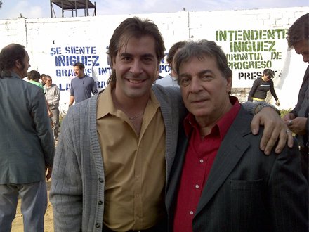 junto Carlos Moreno participacion en 'El Puntero'
