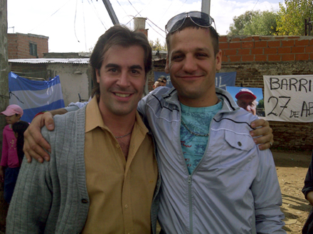 junto Rodrigo de la Serna participacion en 'El Puntero'