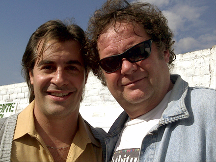 junto a Luis Luque participacion en 'El Puntero'