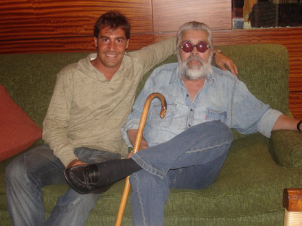 junto a Facundo Cabral