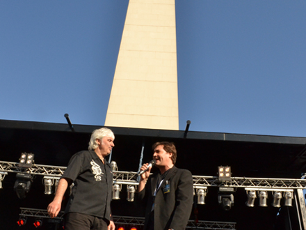 conducción Record Mundial Guinness de Magia en el Obelisco
