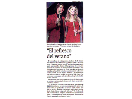 Nota La voz 1996