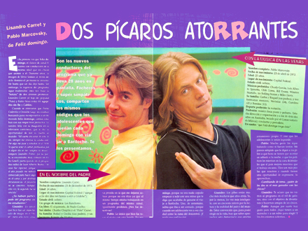 Nota Revista Pronto 1998