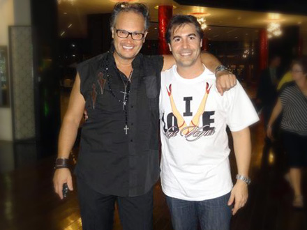 junto a Joaquin Ayala